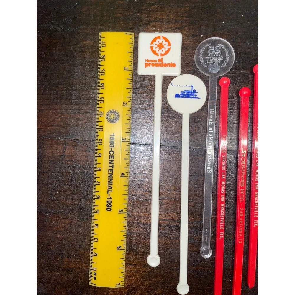 Vintage Swizzle Sticks Lot Cocktail Stirrers Caesars Palace San‎ Francisco
